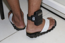 Bolsonaro: tornozeleira avariada