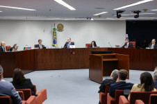Sala da primeira turma do STF