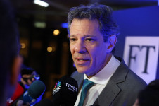 O ministro da Fazenda, Fernando Haddad, participa do FT Climate &amp; Impact Summit Latin America e Brasil 2030