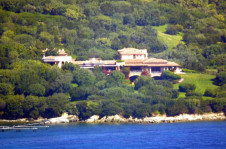 Casa luxuosa de Berlusconi fica em Porto Rotondo