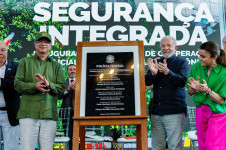 Presidente Lula durante cerim&ocirc;nia de inaugura&ccedil;&atilde;o do Centro de Coopera&ccedil;&atilde;o Policial Internacional da Amaz&ocirc;nia (CCPI Amaz&ocirc;nia). Manaus &ndash; AM

 

