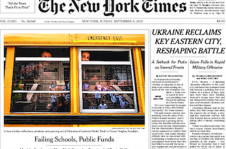 Capa do 'The New York Times' (arquivo)