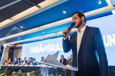 Ant&ocirc;nio Rueda, do Uni&atilde;o: percebendo poder de fogo em Fl&aacute;vio Bolsonaro
