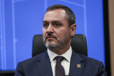 O diretor geral da PF, Andrei Rodrigues, durante entrevista coletiva