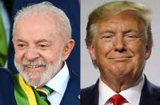 Lula e Trump: mais afagos m&uacute;tuos