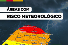 Mapa produzido pelo Governo do Estado do RS