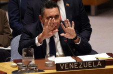 Samuel Reinaldo Moncada Acosta, embaixador venezuelano na ONU, participa de reuni&atilde;o do Conselho de Seguran&ccedil;a