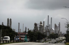 Refinaria El Palito, da estatal petrol&iacute;fera venezuelana PDVSA, em Puerto Cabello