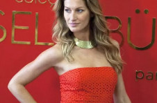 Gisele e o vermelho