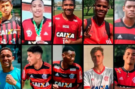 Atletas adolescentes que morreram queimados no CT do clube