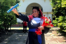 Sabriiny Foga&ccedil;a foi aprovada pelo Enem para UFRRJ 