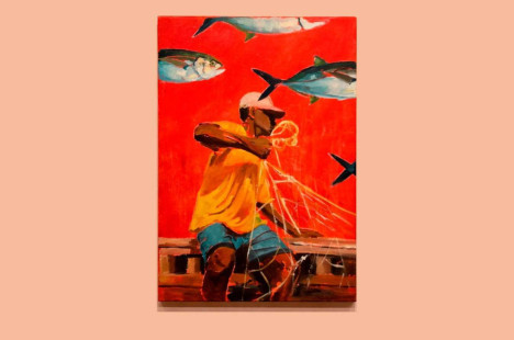 A for&ccedil;a silenciosa das pinturas de Manu Gomez
