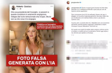 Meloni fez alerta nas redes sociais