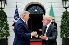 Lula e Trump na Casa Branca