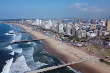 Vista da cidade de Durban, na &Aacute;frica do Sul