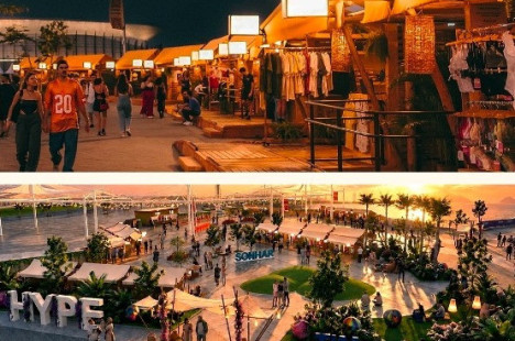 A vila da Babil&ocirc;nia Feira Hype na edi&ccedil;&atilde;o de 2024 do Rock in Rio