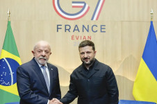 Lula se encontrou com Zelensky, da Ucr&acirc;nia, na reuni&atilde;o do Grupo dos 7