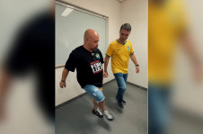Flavio Bolsonaro fez curso intensivo para aprender a dan&ccedil;ar