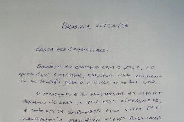 Bolsonaro chama Flávio de porta-voz em carta e tenta unificar o bolsonarismo