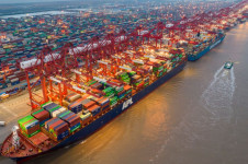 Porto de Xangai, o mais movimentado do mundo