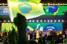Evento contou com a presen&ccedil;a do presidente da Argentina