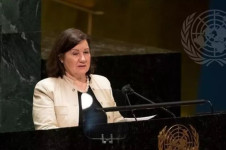 A embaixadora  Maria Luiza Viotti