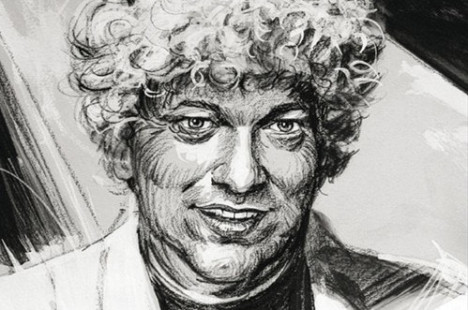 Detalhe a capa do &aacute;lbum comemorativo aos 90 anos de vida do Poeta Herm&iacute;nio Bello de Carvalho