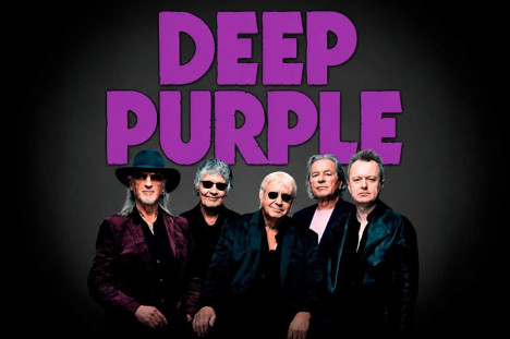 Roger Glover, Don Airey, Ian Paice, Ian Gillan e Simon McBride. Novo &aacute;lbum e Turn&ecirc; mundial