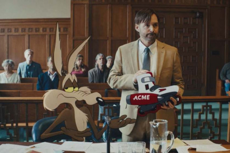 Misto de anima&ccedil;&atilde;o com live action, 'Coyote vs Acme' ia ser engavetado pela Warner, ate que foi comprado pela distribuidora Ketchup que o est&aacute; lan&ccedil;ando ns cinemas