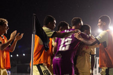 O Vasco comemora