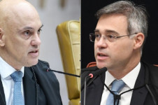 Alexandre de Moraes e Andr&eacute; Mendon&ccedil;a: quem ganhar&aacute; essa queda de bra&ccedil;o?