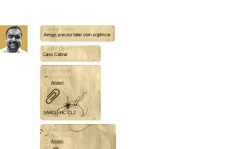 Print da conversa que circula na internet