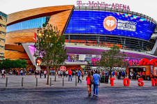 A T-Mobile Arena, em Las Vegas, est&aacute; pr&oacute;xima de receber seu pr&oacute;prio time da NBA 