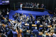 Sess&atilde;o do Senado que aprovou a PEC em favor da diminui&ccedil;&atilde;o da jornada de trabalho