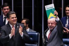 Luna foi ao Senado nesta sexta