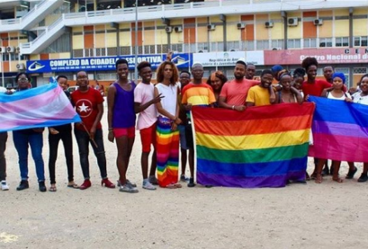 Macaque in the trees